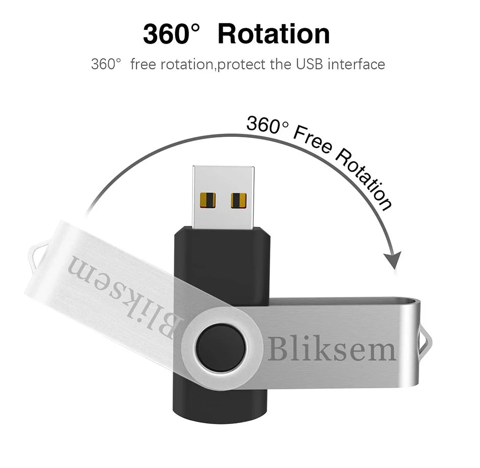 Bliksem Pendrive 64GB Memory Stick for PC Mobile 64GB 2.0 Metal USB Flash Drive USB Drive 64GB USB Stick