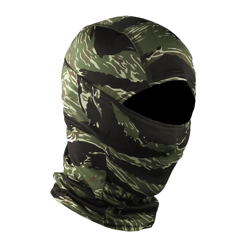 Camouflage Balaclava Hat Cycling Full Face Mask Outdoor Sports Hunting Hiking Ski Mask motorcycle Helmet Inner Cap