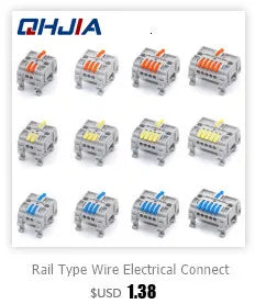 1/5/10 PCS 1 in Multiple Out Fast Electrical Connectors Universal Compact Splitter Wiring Cable Connector Push-in Terminal Block