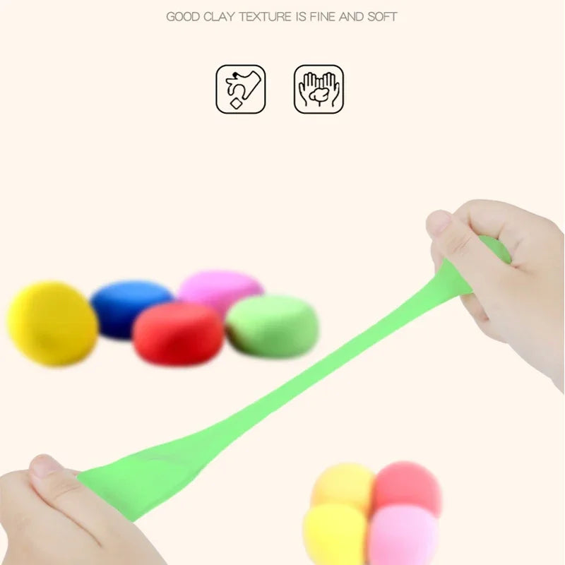 36 Color Super Light Clay Air Dry Polymer Modelling Clay with 3 Tools Soft Creative Educational Slime DIY Toys for Kids Gifts