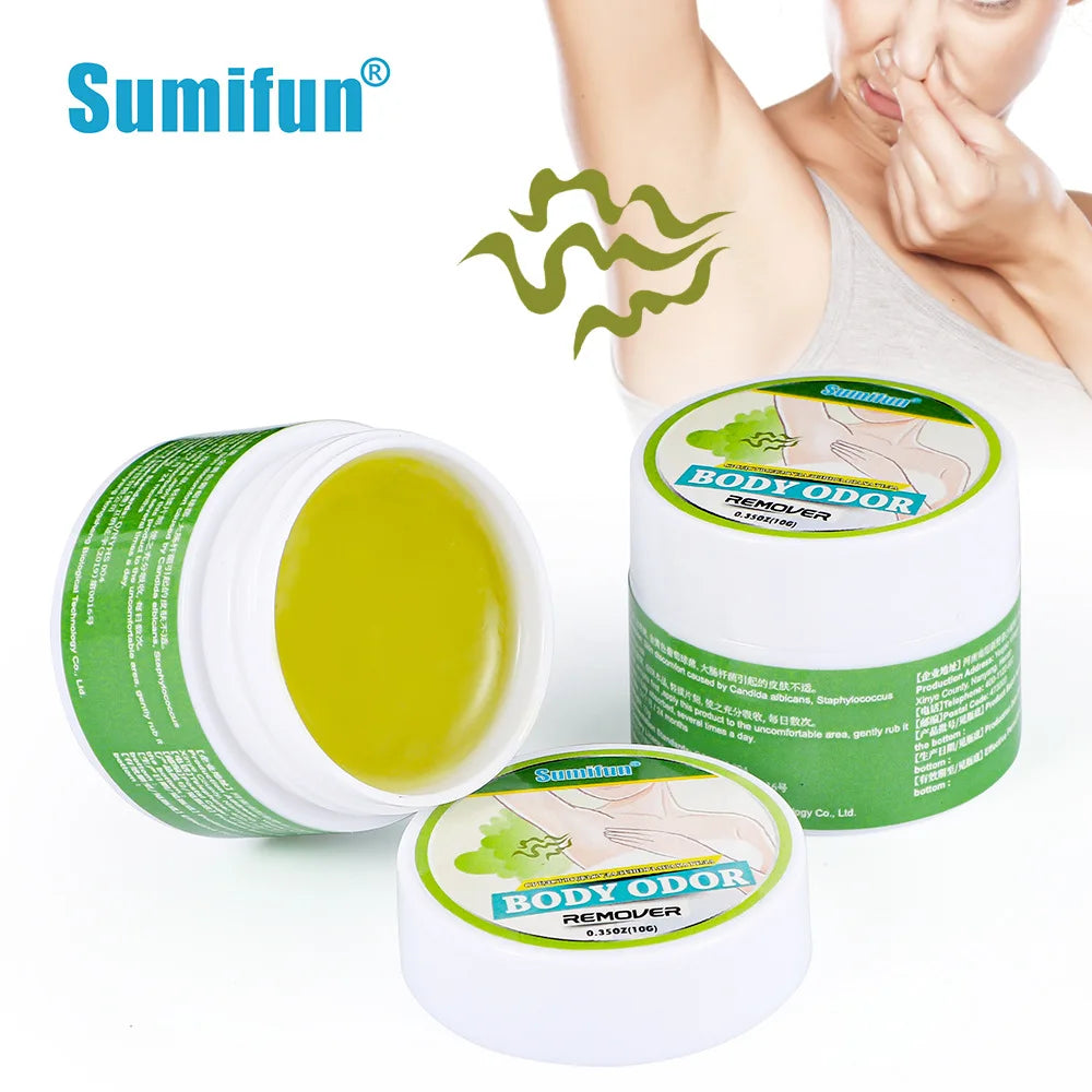 Body Odor Remove Cream Underarm Bad Smell Sweating Removal Armpit Refreshing Antiperspirant Lasting Aroma Deodorant Body Care