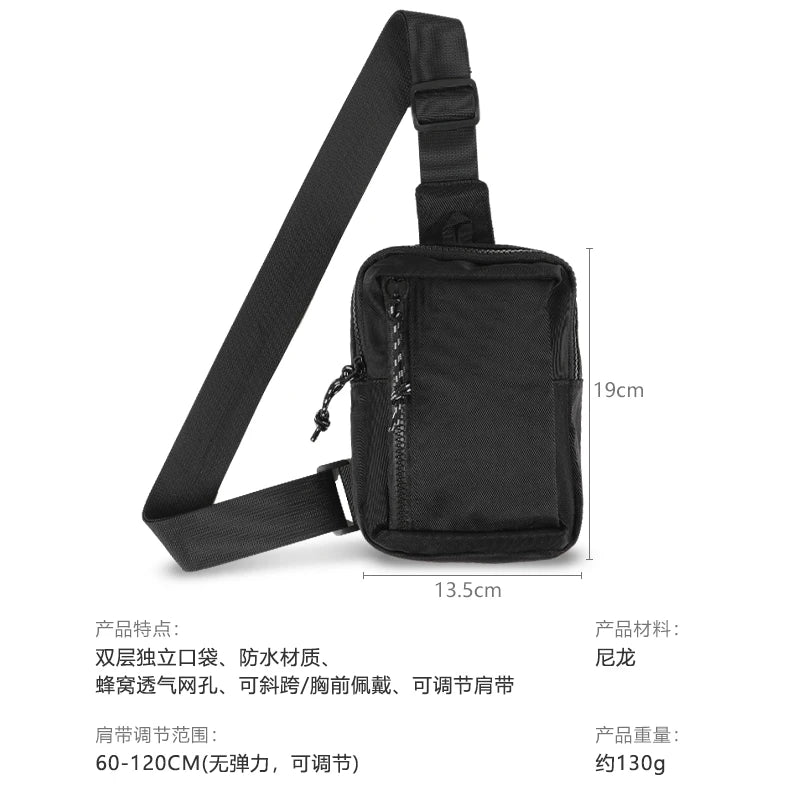 2024 New Sports Chest Bag, Men's Small Backpack, Women's Mobile Crossbody Bag, Mobile Waist Bag, Mini Fashion Shoulder Bag