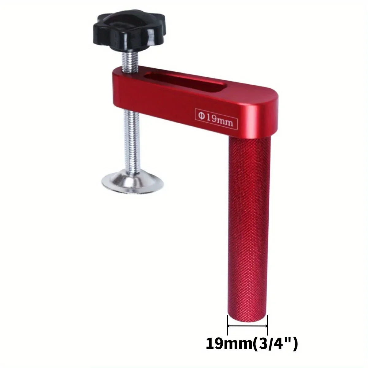 1pc/2pcs Dog Hole Clamp 19mm / 20mm Woodworking Bench Stop Bench Dog Clamp Aluminum Alloy Desktop Fixed Clip - Hold Down Clamps