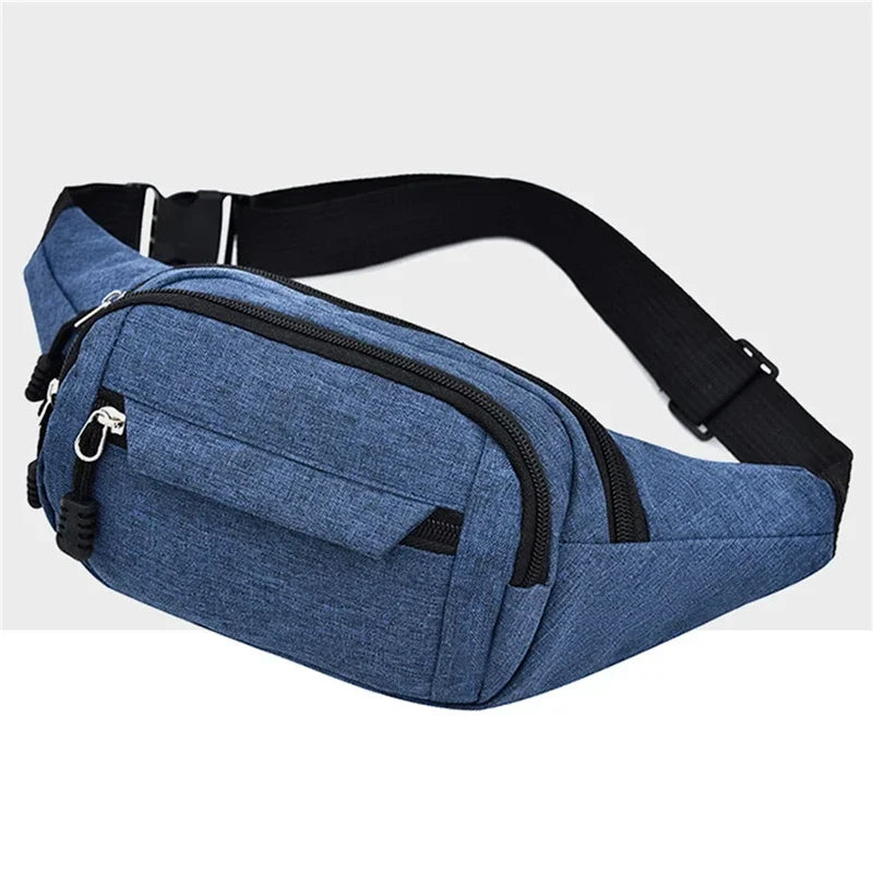 2024 Mobile Waist Bag for Men Women Multifunctional Large Capacity Belt Bag Anti Splash Wear-resistant Construction Site Pochete