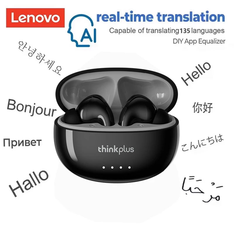 Choice Lenovo LP5 Wireless Bluetooth Earphone Fast Charging Long Endurance HD Call With Microphone Sports Waterproof Headset