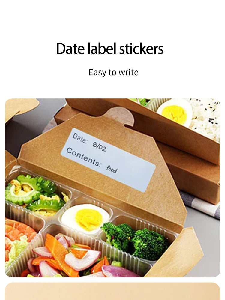 1 Roll Of Date Labels Stickers For Food Storage Labels Date Content Home Kitchen Packaging Condiments Mark Date Stickers Labels