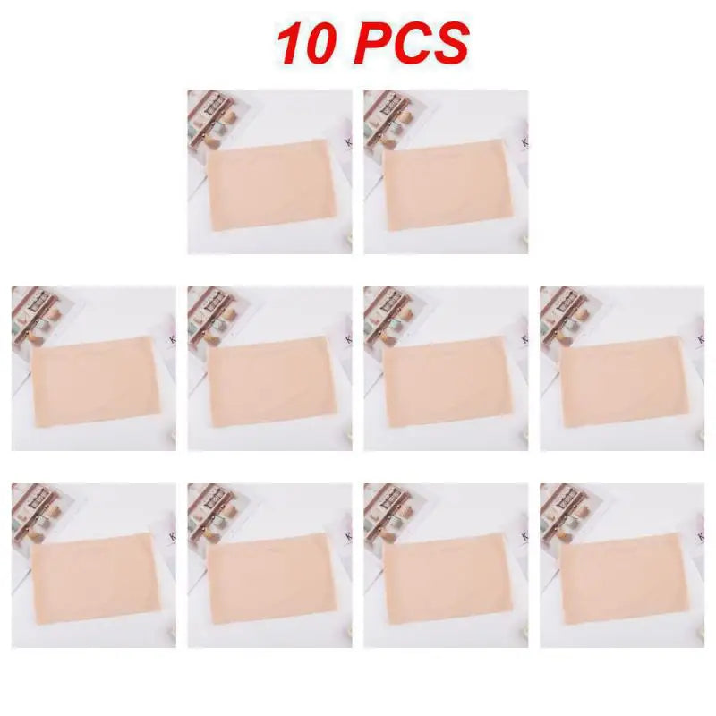 10~50PCS Strapless Chest Wrap Ice Silk Breathable Mesh Fabric Comfort And Pressure Relief No Chest Pad Ventilate Bra Wrap