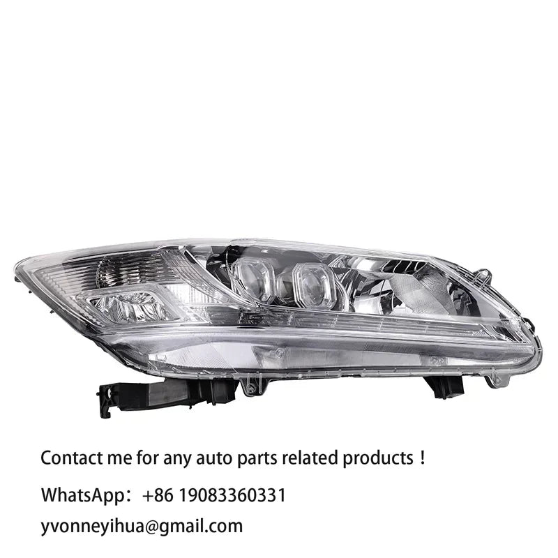 33100-T2A-H71 With Turn Signal Front Right Car Led Headlamp Headlight Head Light Lamp for Honda Accord CR2 9th Gen 2014 2015