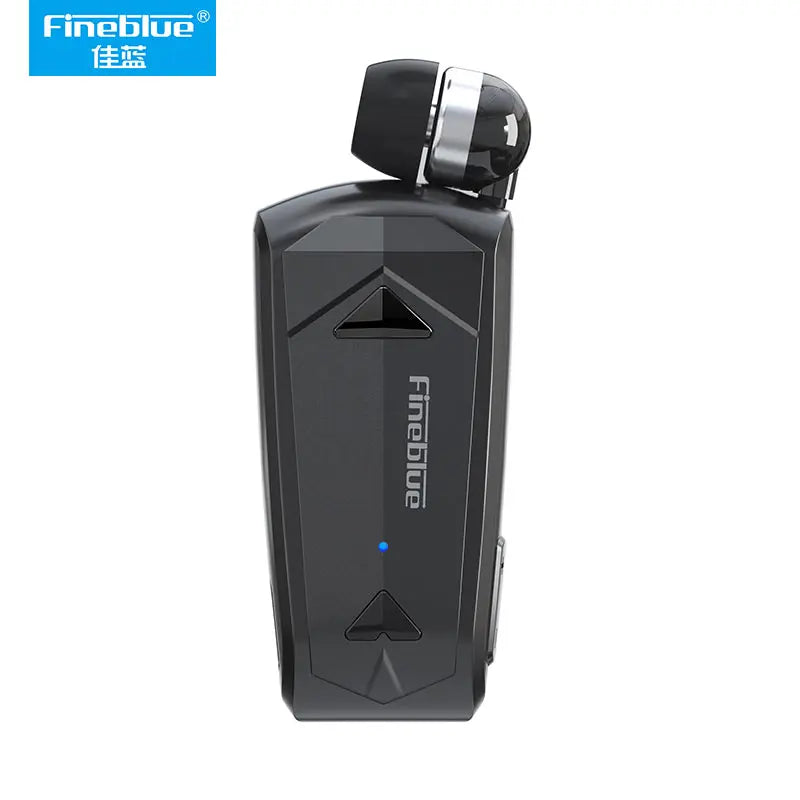 2022 Fineblue F520 Mini Wireless Earphone Bluetooth 5.3 Retractable Portable Headset Calls Remind Vibration Sport Run Headphone