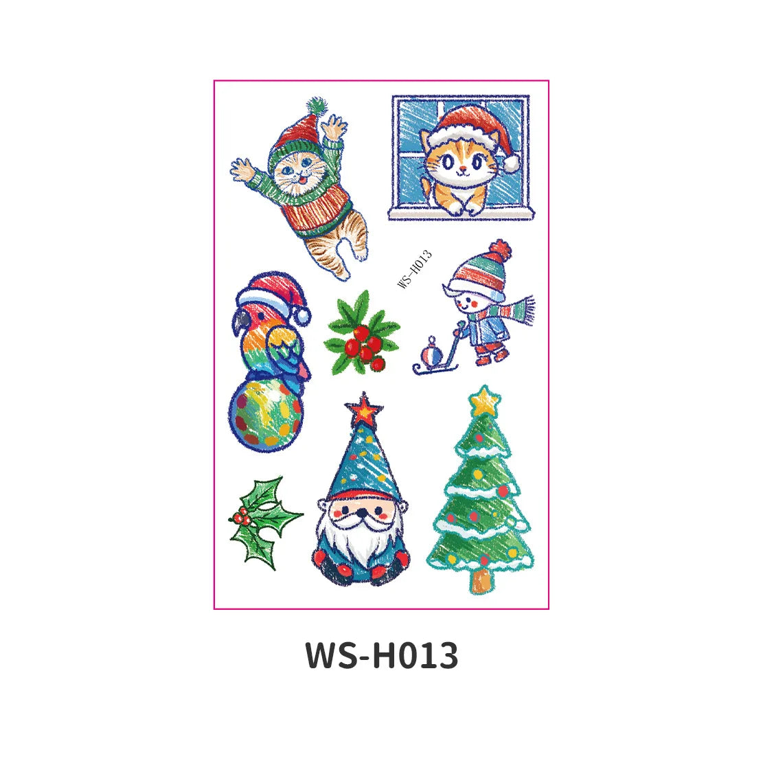 Christmas Cartoon Stickers