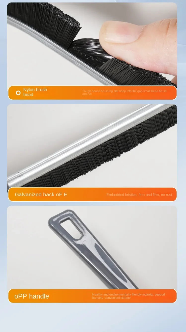 4 Pieces Gap Cleaning Brush, Small Hard Brush for Cleaning, Gap Cleaning Tool Multi-functional Brush, Apply To The Kitchen Blind