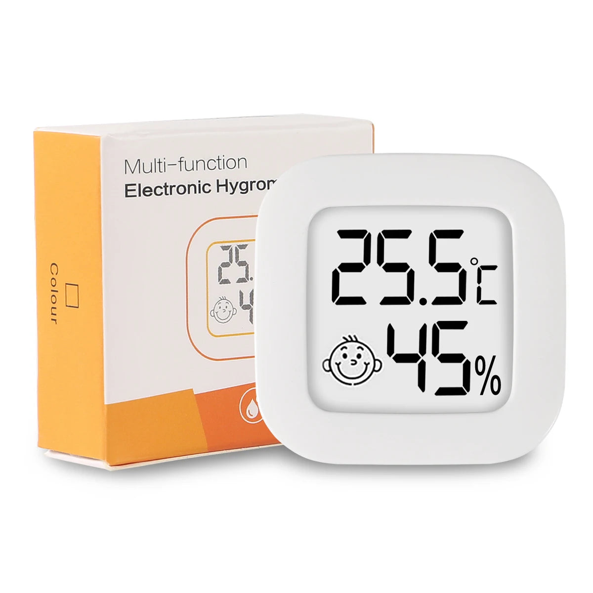 4pcs Digital Thermometer Hygrometer Indoor Mini Temperature LCD Electronic Monitor Hygrometer Outdoor Room Baby