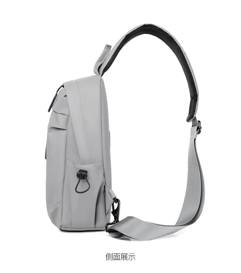 2023 New Multifunctional Chest Bag Men Chest Bag Outdoor Casual Fashion One Shoulder Crossbody Bag