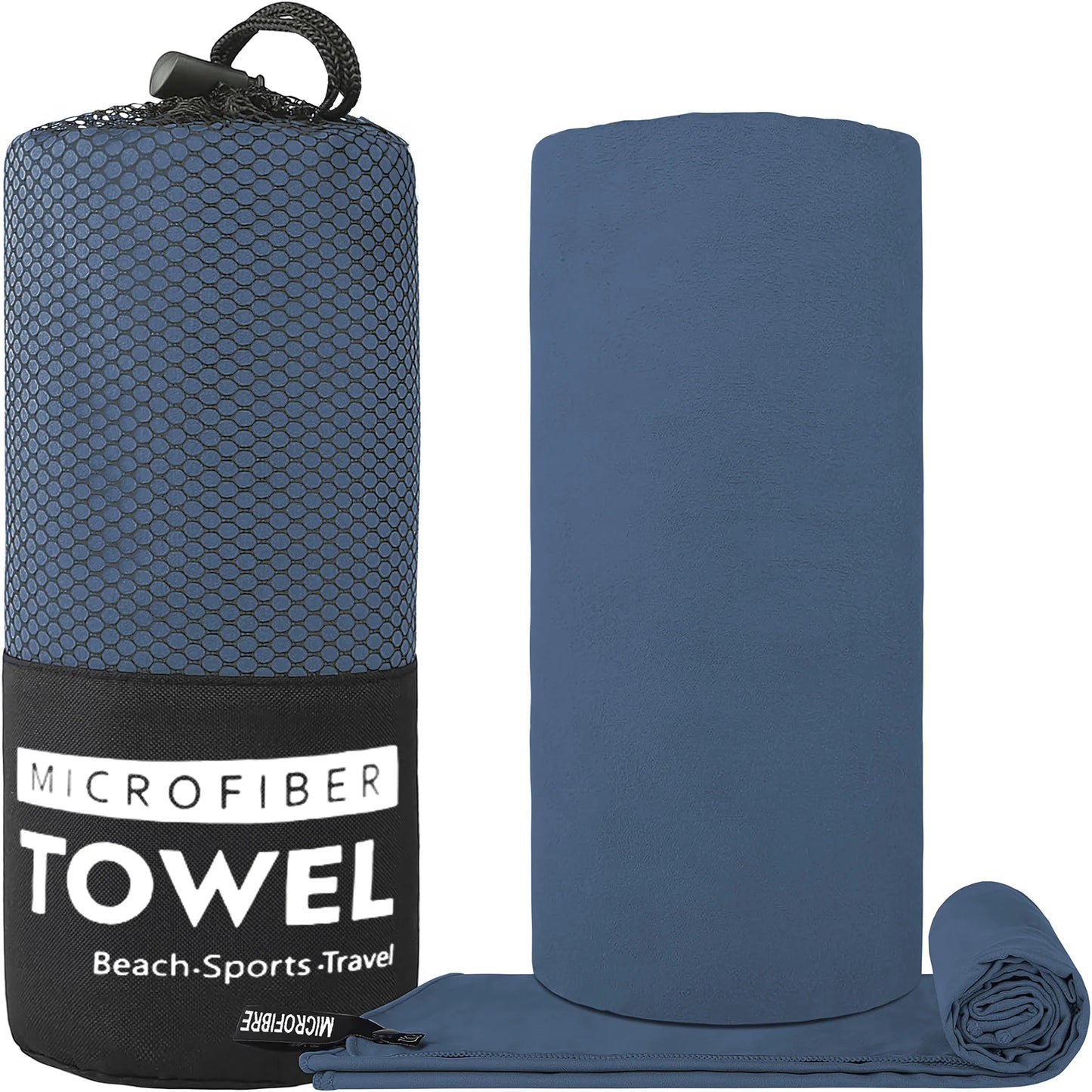 1-psc Microfiber Travel Towel, Quick Dry Towel Super Absorbent Compact Lightweight l for Beach, Gym, Pool,  Bath, Yoga