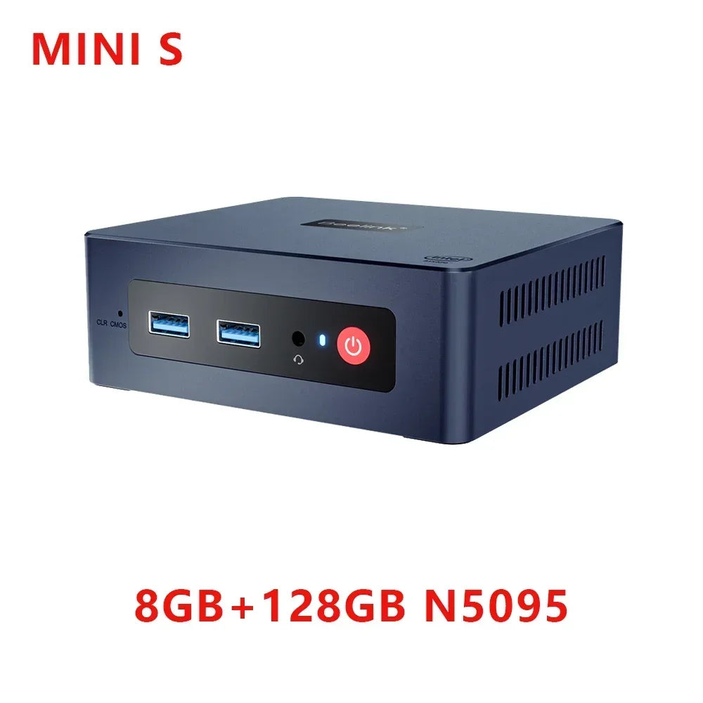 Beelink Mini S12 Pro Alder Lake N100 MINI PC DDR4 16GB 500GB WIFI6 BT5.2 Gamer Computer MINI S N5095 8GB 128GB EQ13 N200 Minipc