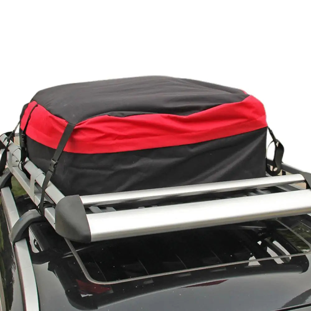 Cargo Box For Roof Rack Waterproof Roof Rack Storage Bag Roof Rack Luggage Box Travel Accessories Car Topper Luggage With Buckle