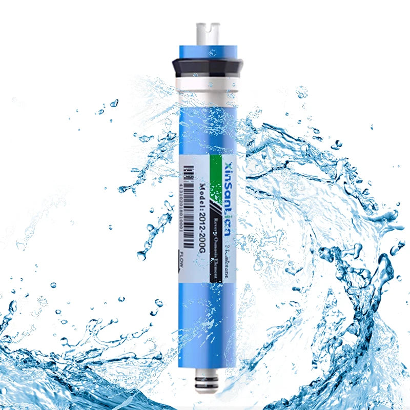 100 125 150 200 GPD Home Kitchen Reverse Osmosis RO Membrane Replacement Water System Filter Purifier Water Drinking Treatment