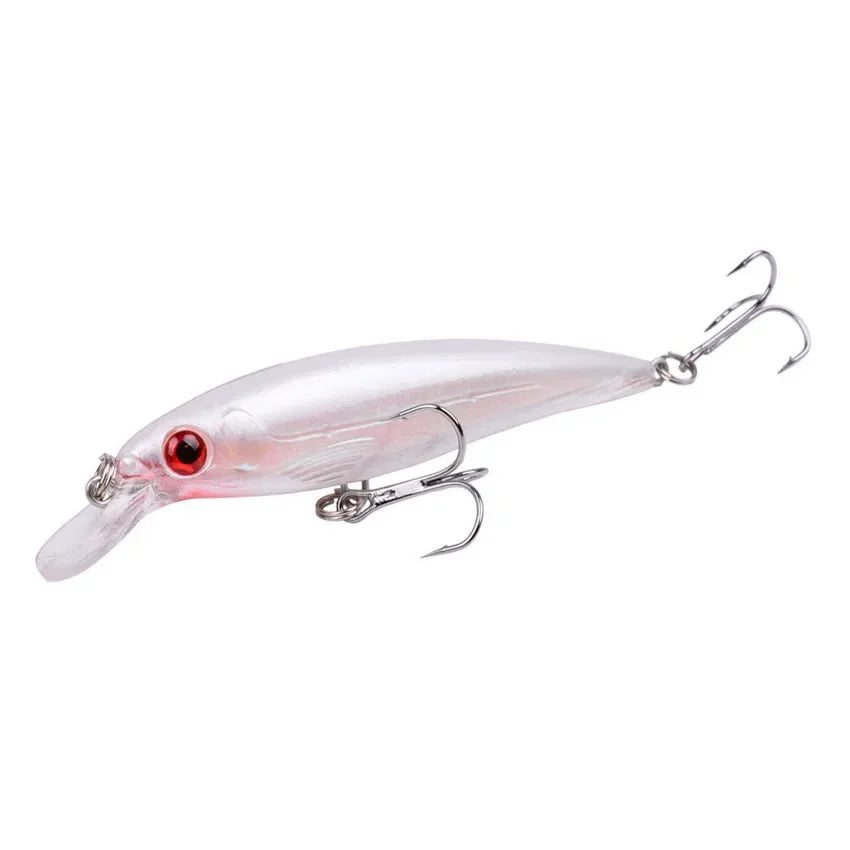 1PCS Laser Minnow Fishing Lure 11CM 13G pesca hooks fish wobbler tackle crankbait artificial japan hard bait swimbait