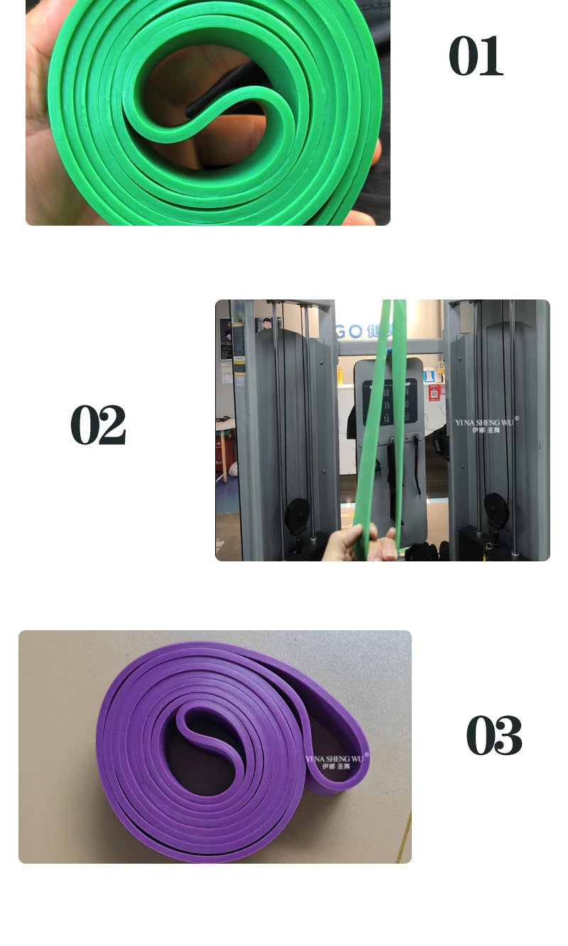 5~280lbs Fitness Resistance Band ing Agility Training Workout Gym Equipment Yoga Pilates Accessories Rubber Band Home Gym