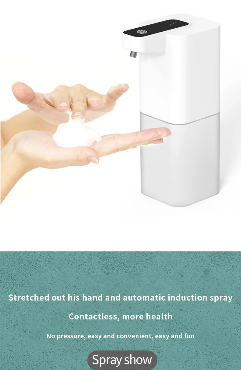 Automatic Inductive Soap Dispenser Foam Washing Phone Smart Hand Washing Soap Dispenser Alcohol Spray Dispenser Washing