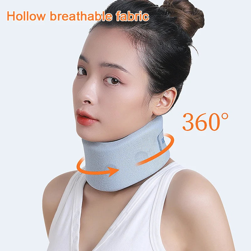 1PC Neck Support Neck Stretcher Cervical Brace Traction Cervical Collar Office Soft Foam Neck Brace Sleeping Neck Support Brace