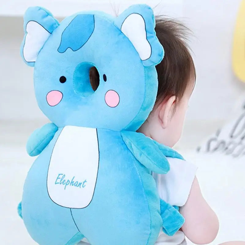 Baby Head Protector U-Shaped Cartoon Pillows Anti-Fall Back Pillow Safety Pad Cushion Back Lightweight Practical Cartoon Securit