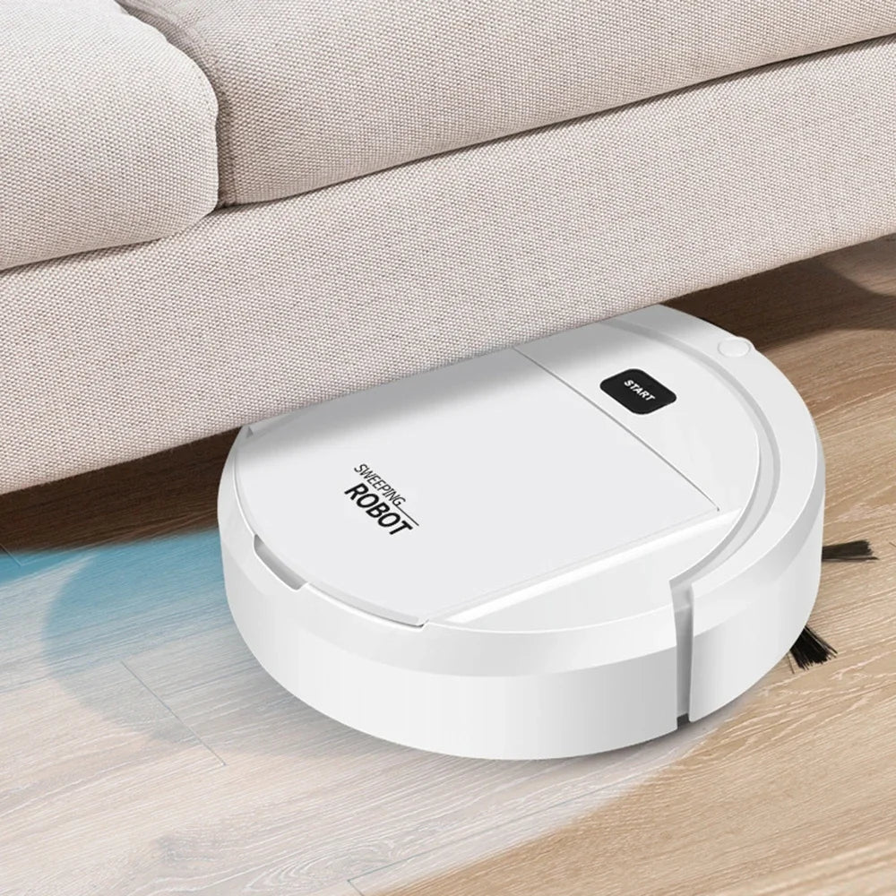 3 in 1 Smart Sweeper Fully Automatic Sweeping Robot USB Vacuum Cleaner Wet and Dry Cleaning Machine Household Appliances