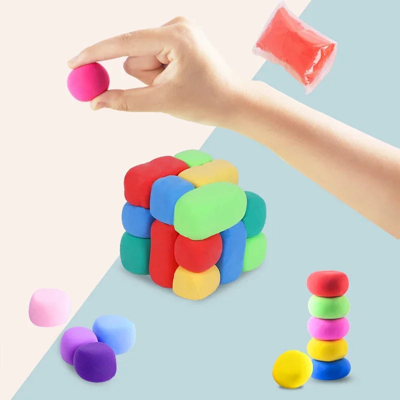 36 Color Super Light Clay Air Dry Polymer Modelling Clay with 3 Tools Soft Creative Educational Slime DIY Toys for Kids Gifts