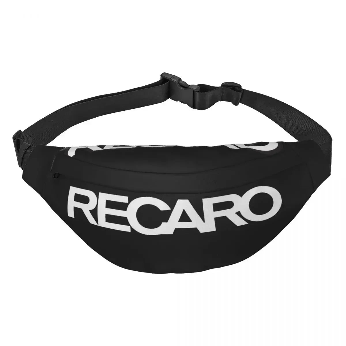 Casual Recaro Houndstooth Fanny Pack for Traveling Women Men Sling Crossbody Waist Bag Phone Money Pouch