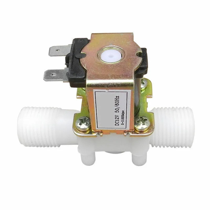 1/2" 3/4" Male Thread Solenoid Valve AC 220V DC 12V 24V Water Control Valve Controller Switch Normally closed normally open