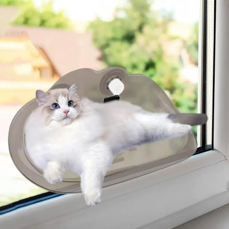 Cat Window Perch Suction Cup Window Hammock For Cats Inside Cat Beds For Indoor Cats Shock-proof Cat Window Sill Perch For