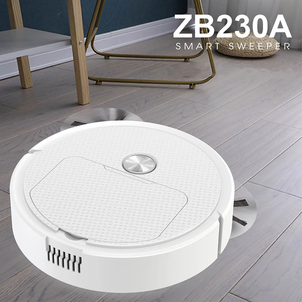 2024 3 In 1 Smart Sweeping Robot Home Mini Sweeper Sweeping and Vacuuming Wireless Vacuum Cleaner Sweeping Robots For Home Use