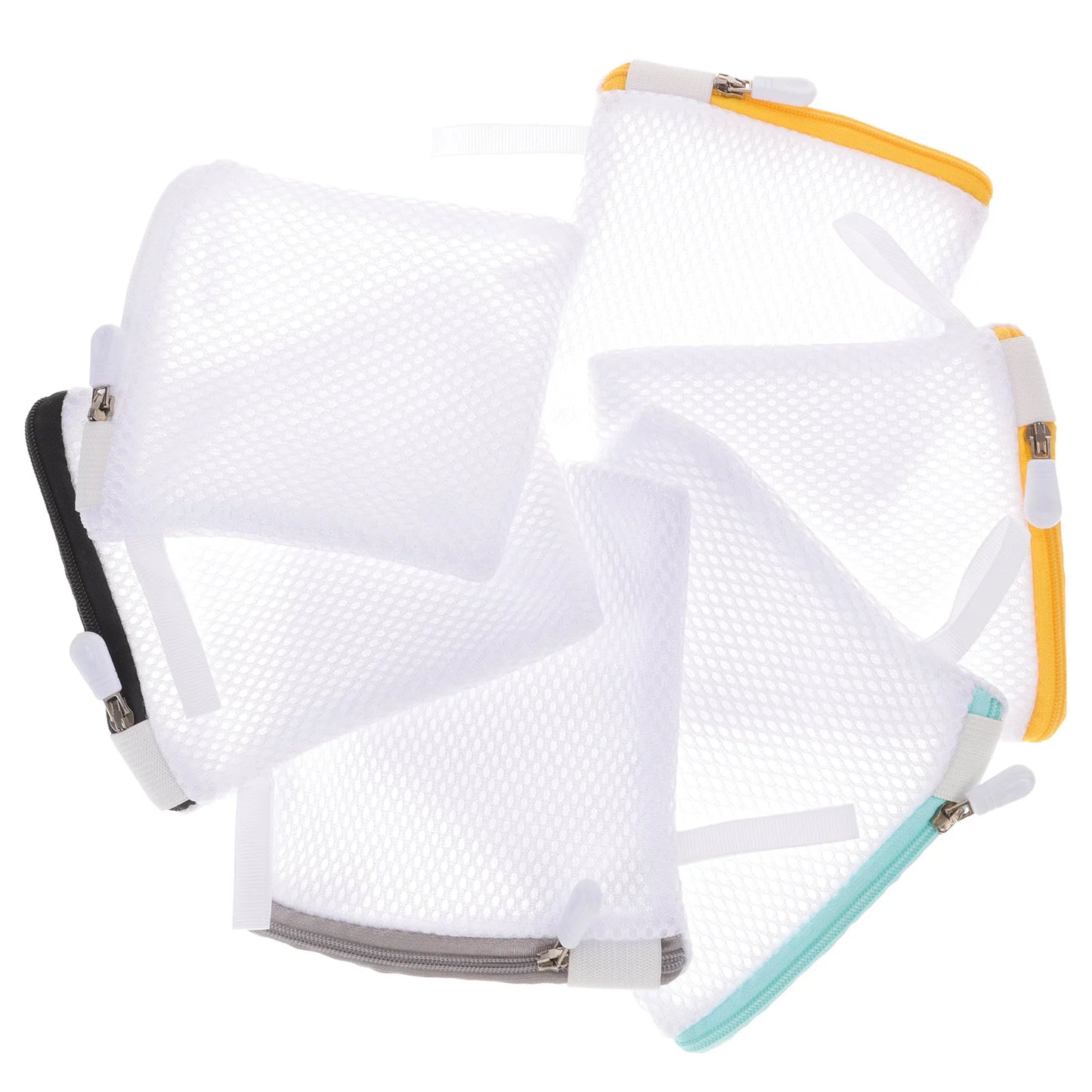 6 Pcs Laundry Bag Bras Washing Garment Pouch for Travel Mesh Protecting Foldable Clothes Sock