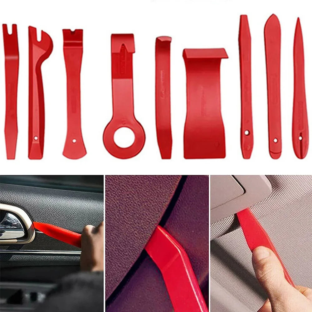 Car Tool Kit Door Open Grabber Lockout Lock Pick Set Long Range Reach Hooking Key Lost in Truck Air Wedge Bag Pump Auto Tools