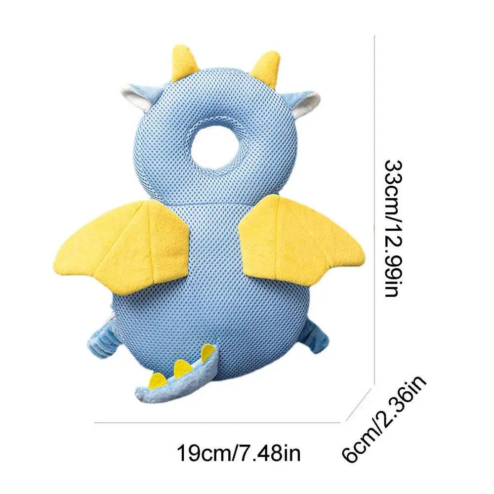 Baby Head Protector Safety Cushion Pad Backpack Prevent Injured Cartoon Security Breathable Anti-drop Pillow Fall Back Protector