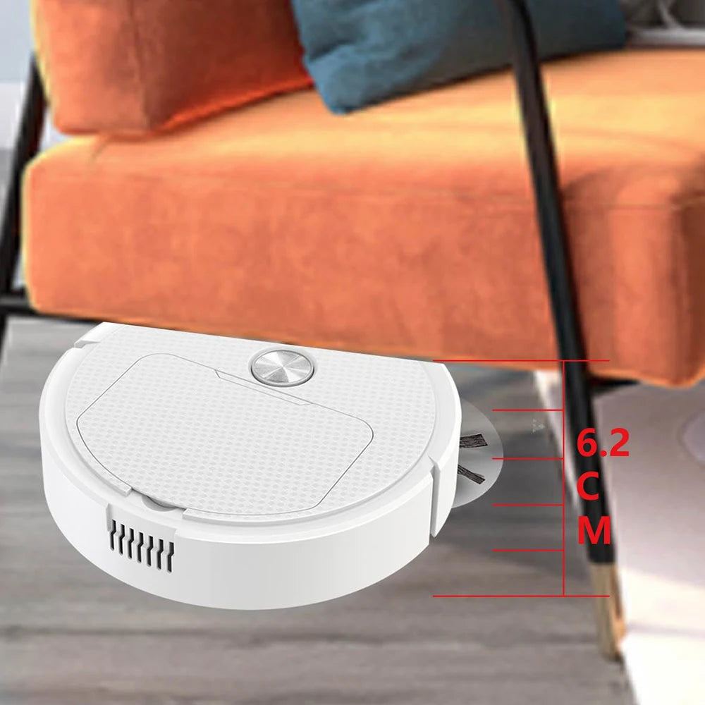 2024 3 In 1 Smart Sweeping Robot Home Mini Sweeper Sweeping and Vacuuming Wireless Vacuum Cleaner Sweeping Robots For Home Use