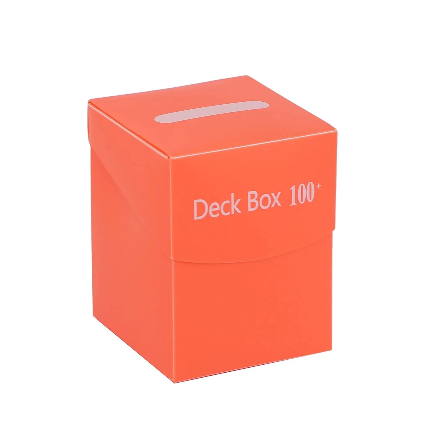 1 Box Game Trading Card Box, Solid Color Card Box, Card Holder Storage Box For Trading Cards, Sports And Games