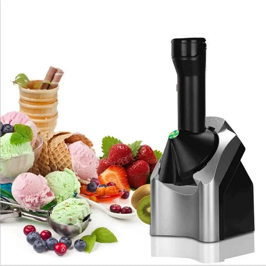 Automatic Ice Cream Maker Electric Frozen Fruit Dessert Icecream Pressing Machine Frozen Yogurt Milkshake Squeezer