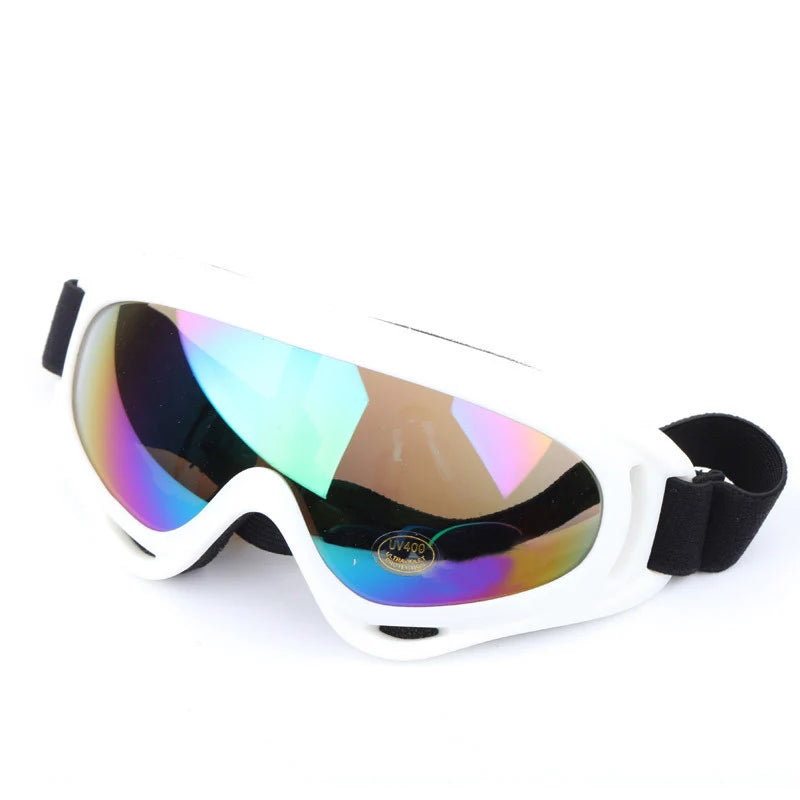 Colorful frame multi-color ski glasses X400 anti ultraviolet and windproof sports ski glasses snow goggles