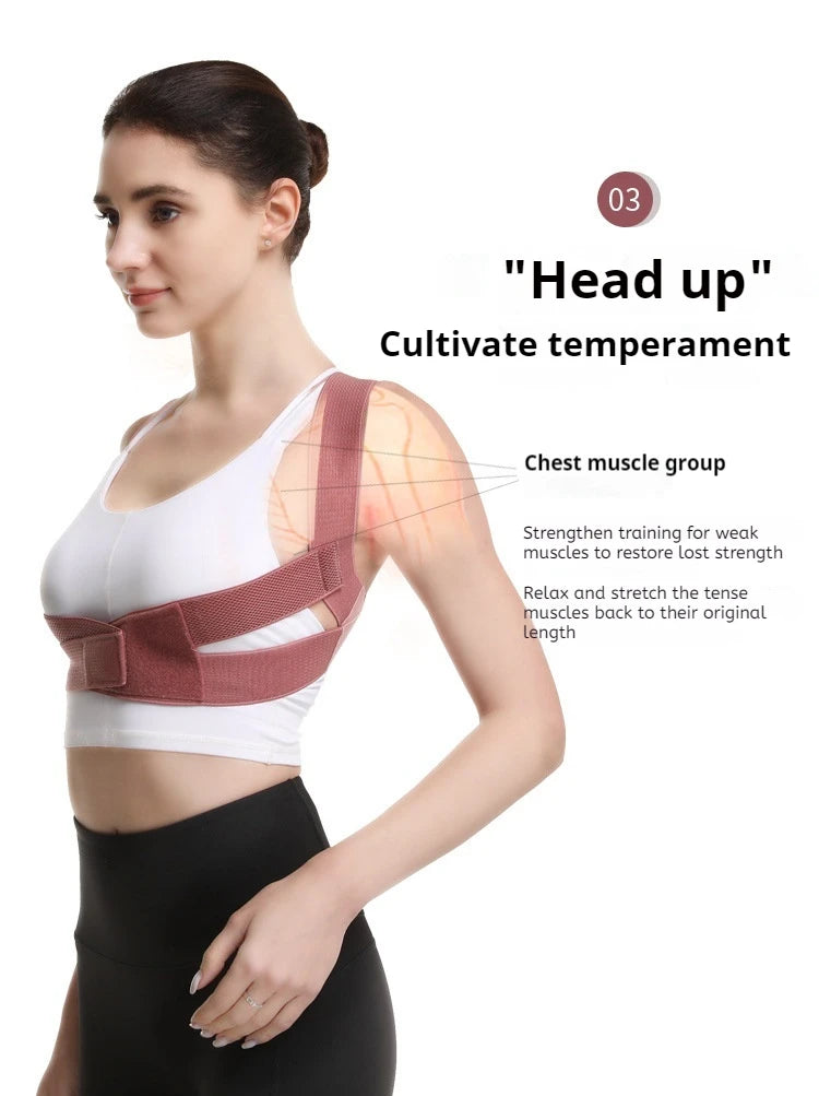 Back Brace Posture Corrector for Women and Men, Shoulder Brace Back straightener Breathable Hunchback Corrector Reshape Body