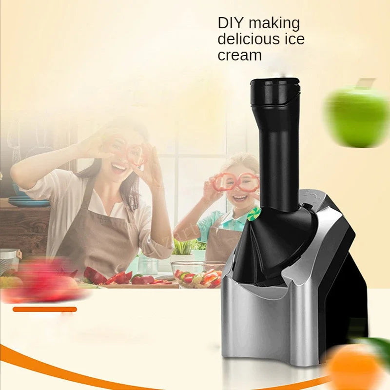 Automatic Ice Cream Maker Electric Frozen Fruit Dessert Icecream Pressing Machine Frozen Yogurt Milkshake Squeezer