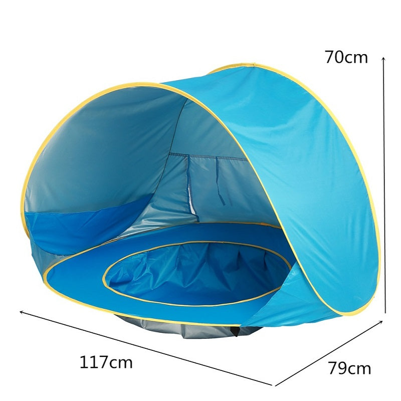 Baby Beach Tent Shade Pool UV Protection Sun Shelter Infant Outdoor Toys Swimming Pool Play House Tent Toys for Kids Children