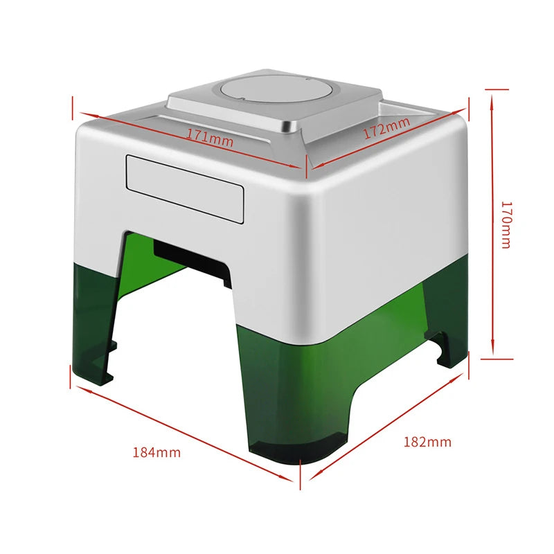 3000mw CNC Laser Engraver Mini Laser Engraving Machine Support PC and Mobile Control Logo Printer Mark DIY Engraver