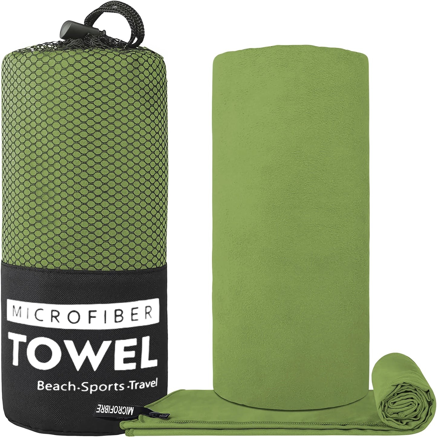 1-psc Microfiber Travel Towel, Quick Dry Towel Super Absorbent Compact Lightweight l for Beach, Gym, Pool,  Bath, Yoga