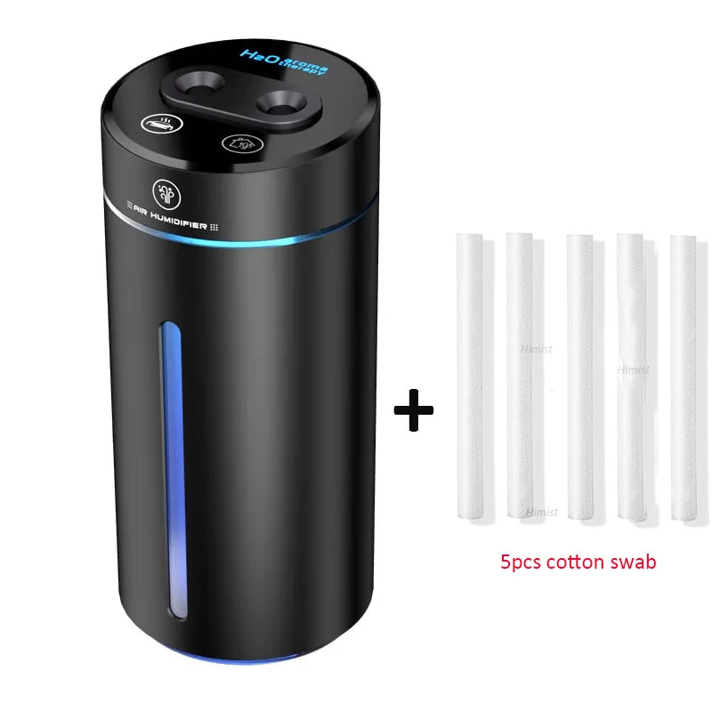 Car Aroma Diffuser Air Freshener Aromatherapy Humidifier Aluminum Alloy Electric Aromatic Oasis Automatic Spraying Home Room