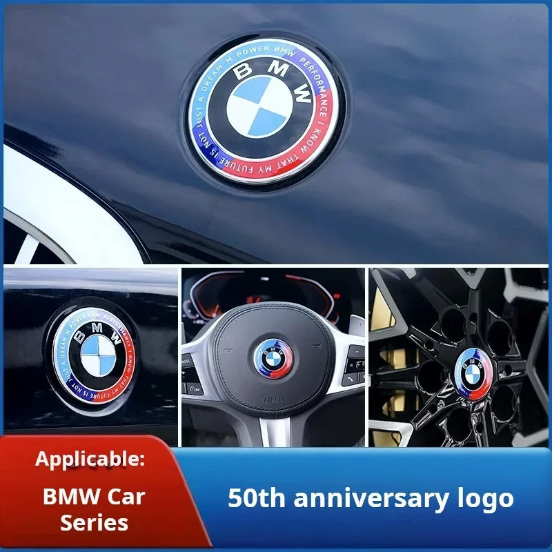 BMW Front Hood Rear Trunk Badge for E36 E46 E53 E90 E60 E93 E87 G01 G20 X3 X5 X6 X7 F30 F20 Car Accessories 3DBadge Sticker