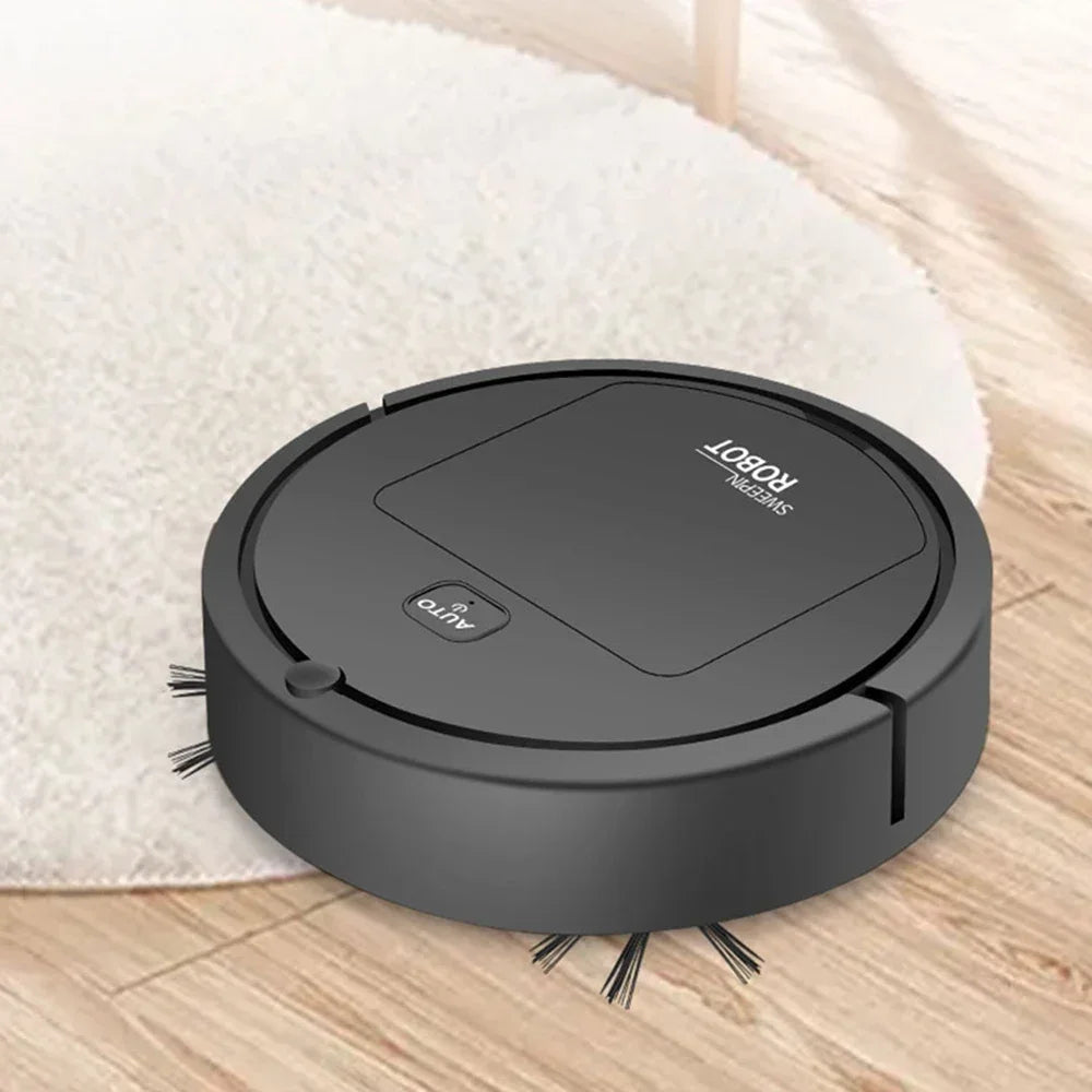 3 in 1 Smart Sweeper Fully Automatic Sweeping Robot USB Vacuum Cleaner Wet and Dry Cleaning Machine Household Appliances