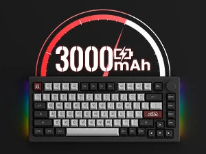 Akko 5075B Plus ANSI/ISO 75% Mechanical Gaming Keyboard 3/5 Pin Hot Swap Three-Modes RGB 2.4GHz Wireless/USB Type-C/BT 5.0