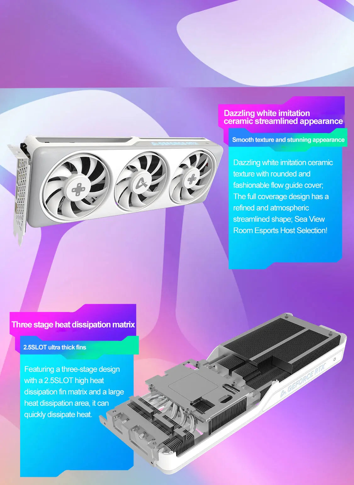 AX-Power By INNO3D RTX 4070 SUPER Video Graphics Card 12GB X3W MAX 192Bit RTX4070 SUPER X3W MAX 12gb Видеокарта GPU by INNO3D