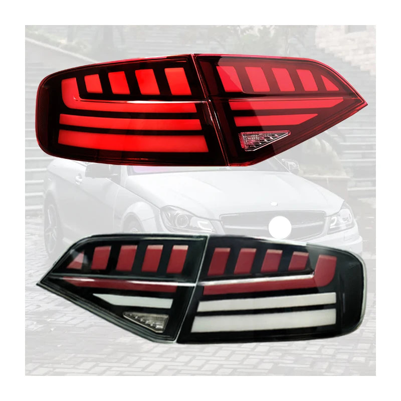 Car Tail Lights For Audi A4l 2009 2010 2011 2012 Taillight Assembly B8 Upgrade B9 New Style Led Moving Turning Rear Lights